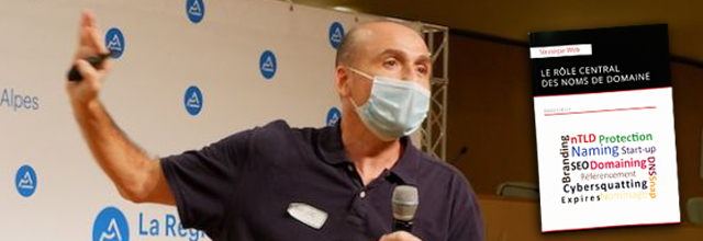 David Chelly, interviewé à l'occasion de la sortie de son livre Le Rôle central des noms de domaine