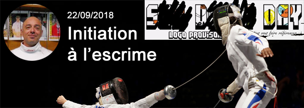 Initiation à l'escrime offerte par La Mandrette