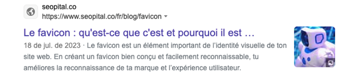 Attention au favicon !