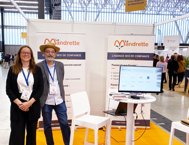 Le stand de La Mandrette au salon Serviciz