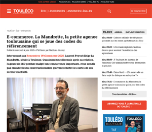 La Mandrette dans Touléco (juin 2025)