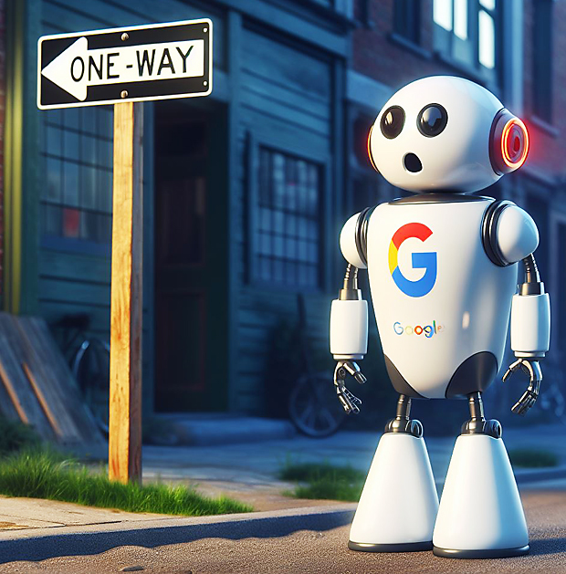Nofollow indique aux robots de ne pas suivre les liens.